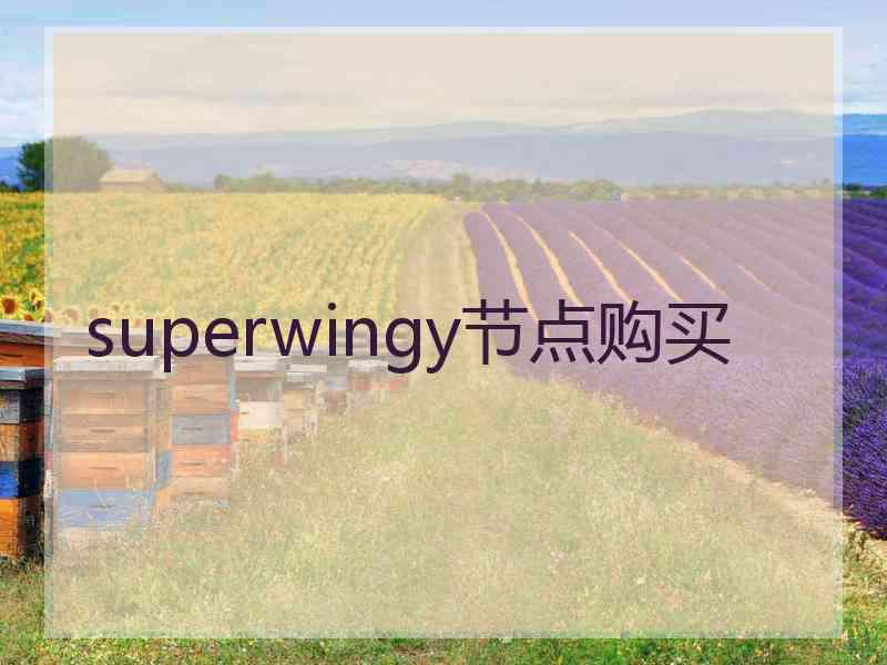 superwingy节点购买